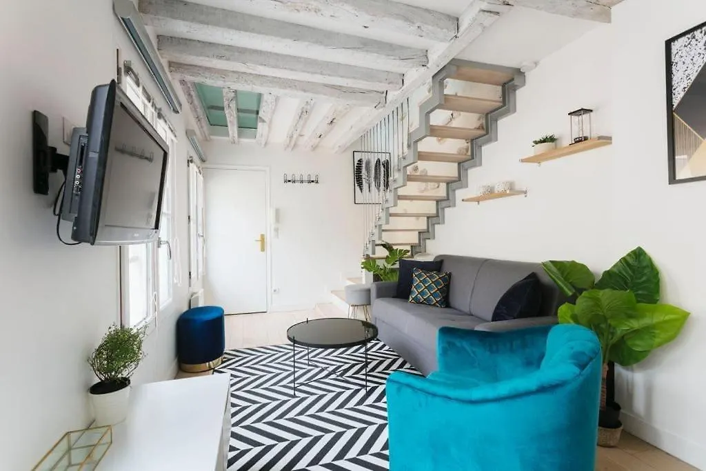 Central Appartement - Sentier Paris Frankrig